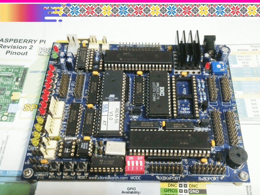 MCS-51 Microcontroller board