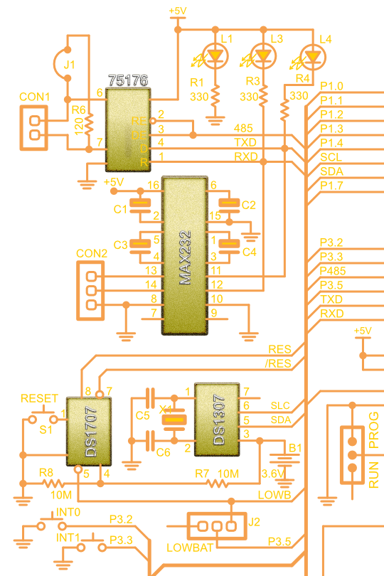 MCS51 Circuit